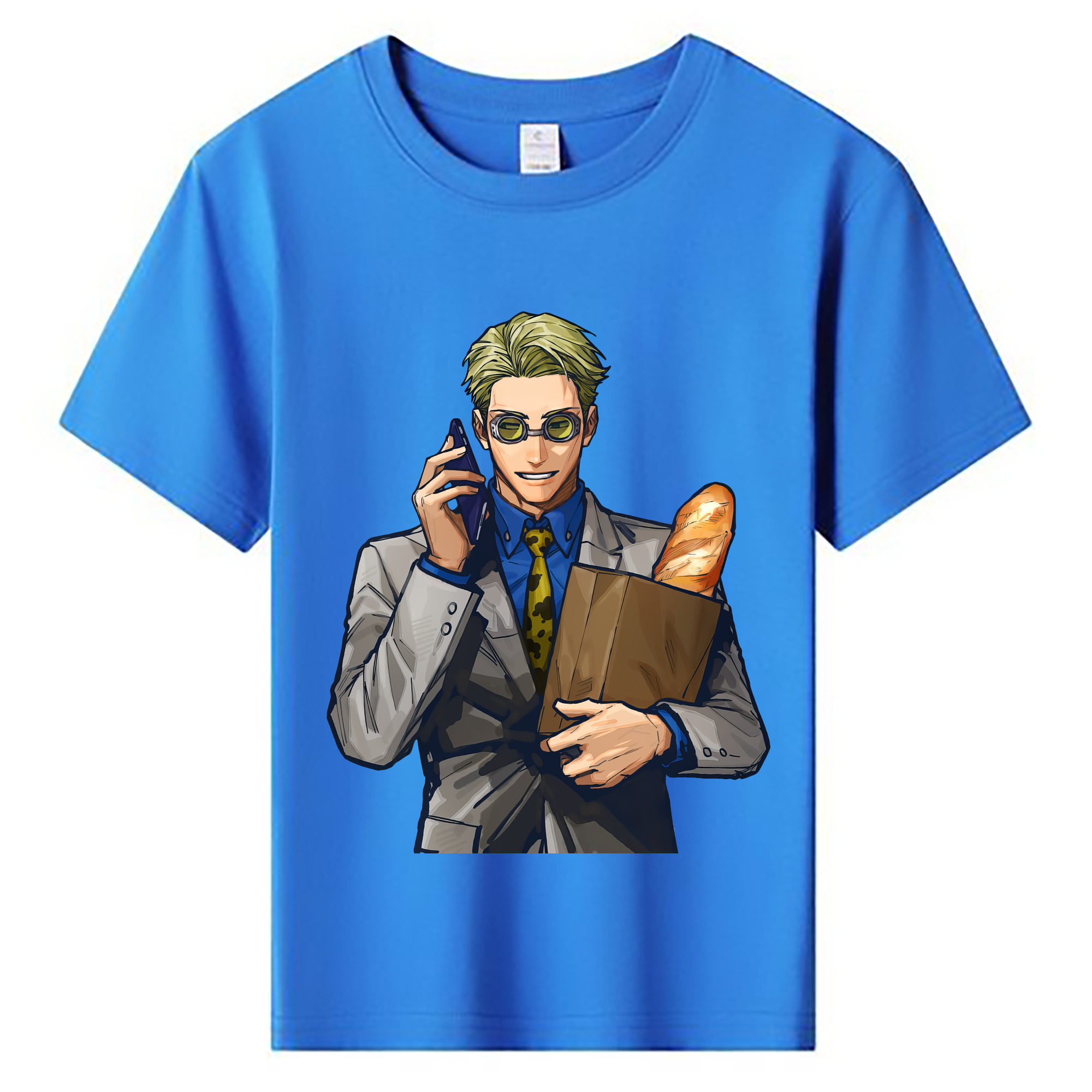 （画像用） 呪術廻戦 Jujutsu Kaisen 綿100％キッズTシャツ（フロントプリント）